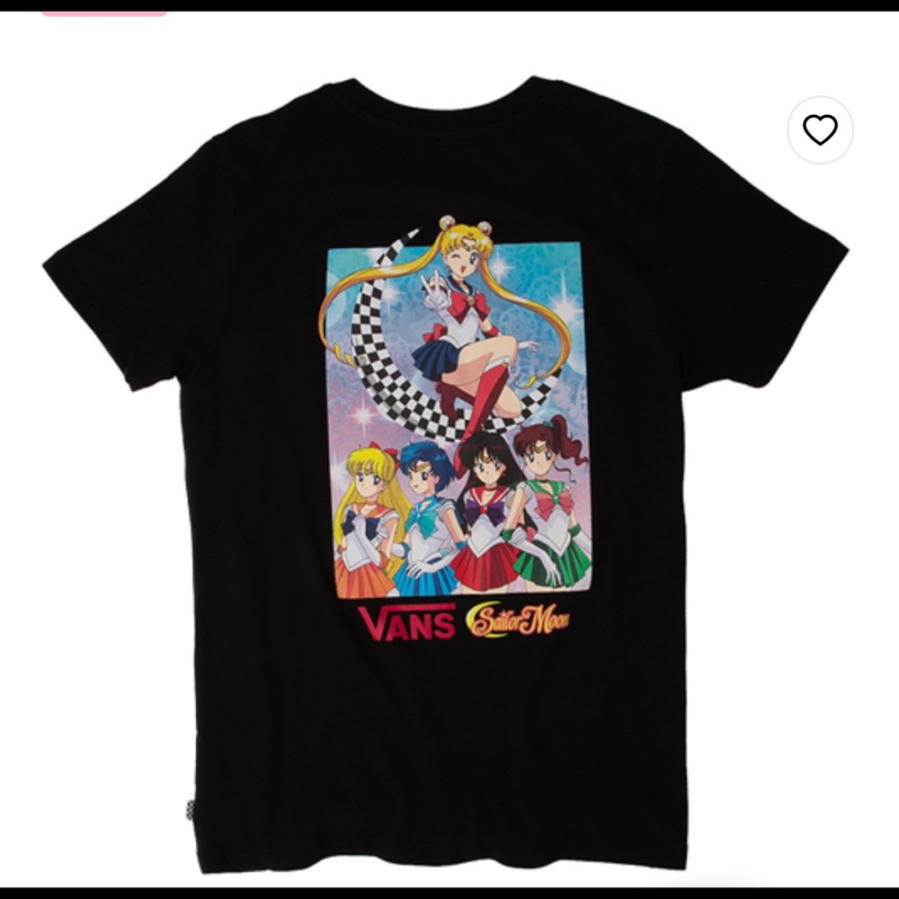 BNWT Sailor Moon X Vans tee! Sold out!!